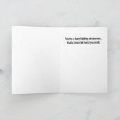 Drummer Hard Hitter Loud Percussion Get Well Soon Kaart (Binnen)