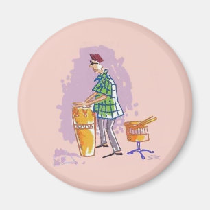 Drummer I magnet