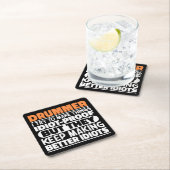 Drummer Ik probeer dingen grappig te maken zeggen Kartonnen Onderzetters (Insitu)