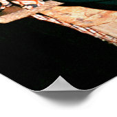 Drummer in Banjul, Gambia, West-Afrika Poster (Hoek)