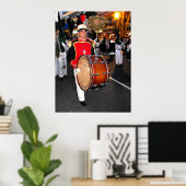 Drummer in de Palm Sunday parade, Marbella Poster (Thuiskantoor)