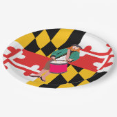 Drummer in Maryland Papieren Bordje (Gekanteld)