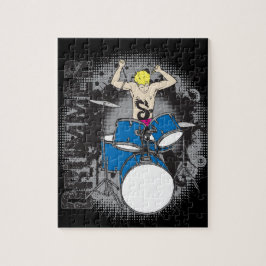 Drummer Jigzaag Puzzle Legpuzzel