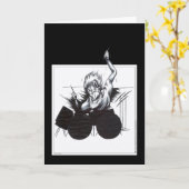 Drummer Kaart (Gele Bloem)