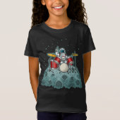 Drummer Kinder Drummer Gift Drumming Percussie T-shirt (Voorkant)