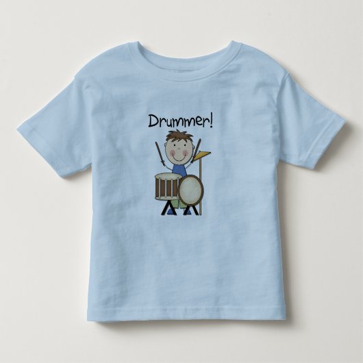 Drummer - Mannelijke overhemden en cadeautjes Kinder Shirts (Voorkant)