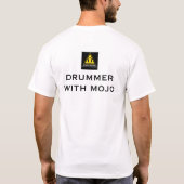 Drummer met Mojo T-shirt (Achterkant)