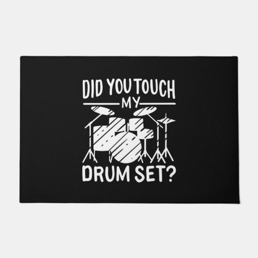 Drummer - Mijn drumset Deurmat (Voorkant)