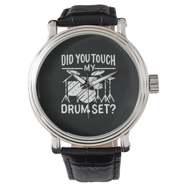 Drummer - Mijn drumset Horloge (Voorkant)