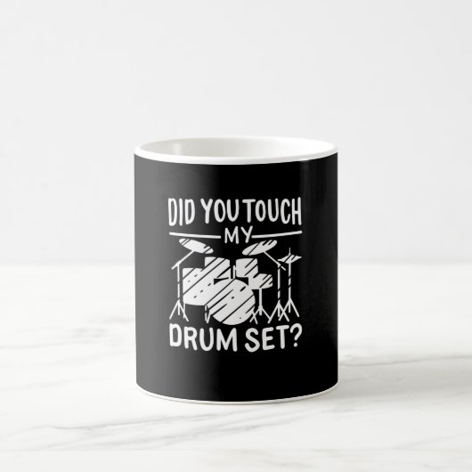 Drummer - Mijn drumset Koffiemok (Center)