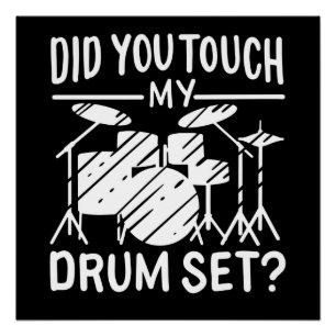 Drummer - Mijn Drumstel Perfect Poster