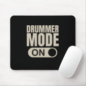 Drummer-modus aan muismat (Met muis)