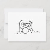 Drummer Music Design One-Line Drums (Voorkant)