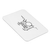 Drummer Music Design One-Line Drums Magneet (Rechterzijde)