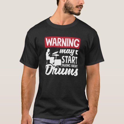 Drummer Musician Drum Lover Premium T-shirt (Voorkant)