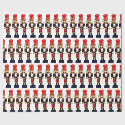 Drummer Notenkraker Cadeaupapier (Vlak)