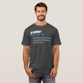 Drummer: Noun T-shirt (Voorkant volledig)