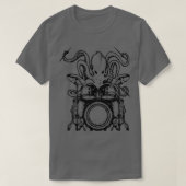 Drummer octopus drums cadeau t-shirt (Design voorkant)