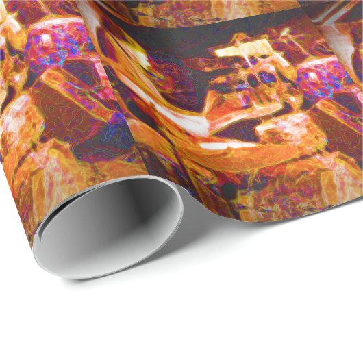 drummer op podium achter kit artistic.jpg cadeaupapier (Rol Hoek)