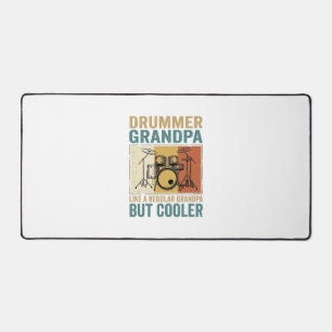 Drummer Opa Als een Gewone Opa Maar Cooler  Bureaumat