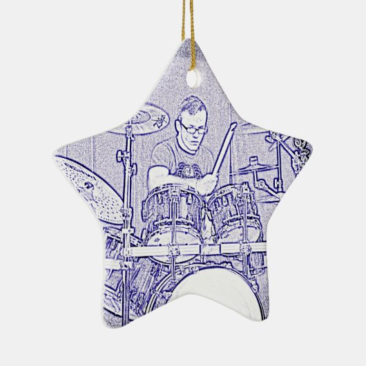 Drummer Ornament instellen (Rechts)