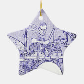 Drummer Ornament instellen (Voorkant)
