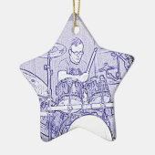Drummer Ornament instellen (Links)