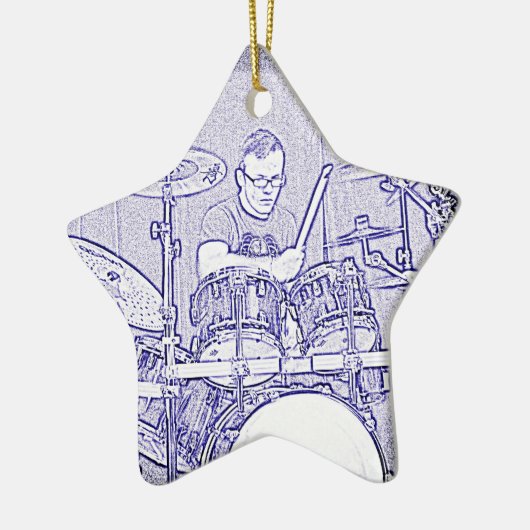 Drummer Ornament instellen (Links)