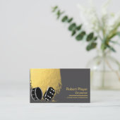 Drummer Percussionist Musical Event Drums DJ's Visitekaartje (Staand voorkant)