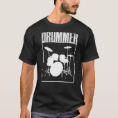 Drummer Percussionist T-shirt (Voorkant)