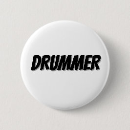 DRUMMER PIN RONDE BUTTON 5,7 CM