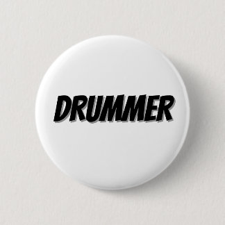 DRUMMER PIN RONDE BUTTON 5,7 CM