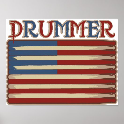 Drummer  poster (Voorkant)