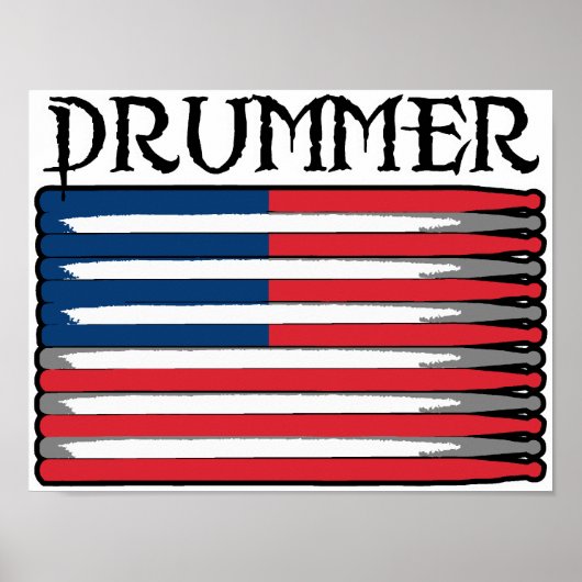 Drummer Poster (Voorkant)