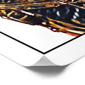 Drummer Poster Snare Drum and Drum Sticks Drumming (Hoek)