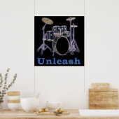 Drummer posters (Keuken)