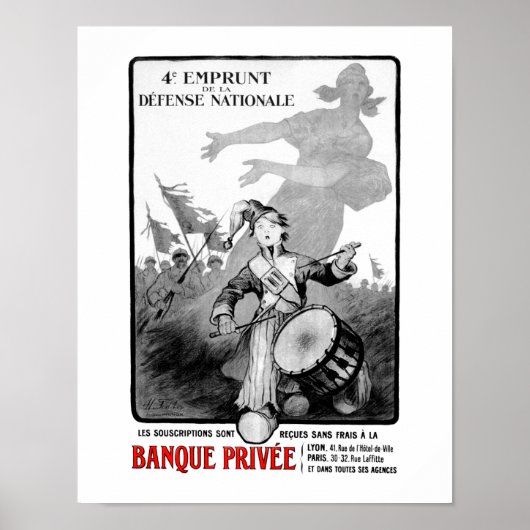 drummer Print Music Advertisation (Voorkant)