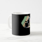 Drummer Retro Koffiemok (Voorkant links)