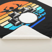 Drummer Retro Sherpa Deken (3/4)