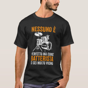 Drummer Rock Music T-shirt