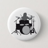 drummer ronde button 5,7 cm (Voorkant)