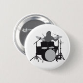 drummer ronde button 5,7 cm (Voorkant /achterkant)
