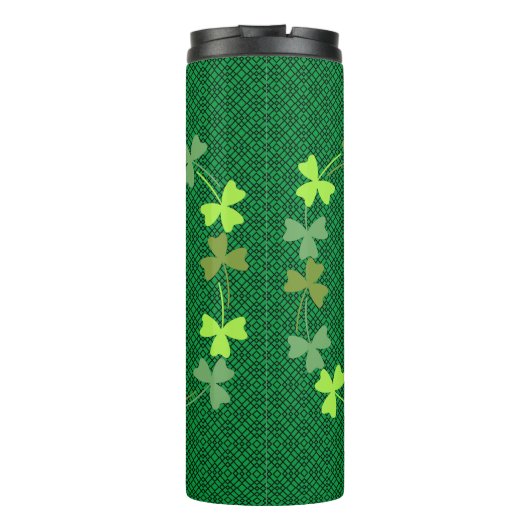 Drummer Shamrock Oval Thermosbeker (Achterkant)