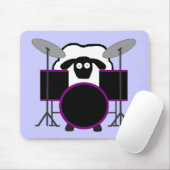 Drummer Sheep Mousepad Muismat (Met muis)