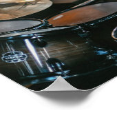drummer silhouet poster (Hoek)
