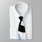 Drummer steekt in luchtschaduwblauwe invertdrums stropdas (Gebonden)