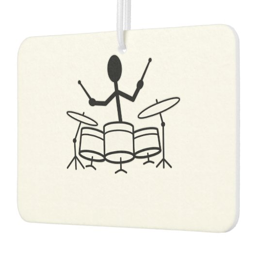 Drummer Stick Figuur Luchtverfrisser (Links)