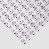 Drummer Stick Figuur Tissuepapier (Detail)