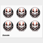 Drummer Stickers Specialized Rock & Roll Stickers (Vel)