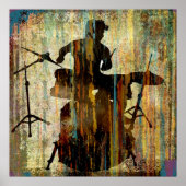 Drummer Streak, Copyright Karen J Williams Poster (Voorkant)